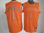 Jerseys Factory Cheap Knicks #1 Amare Stoudemire Orange Big Colo