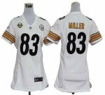 Jerseys Factory Cheap Nike Steelers #83 Heath Miller White With