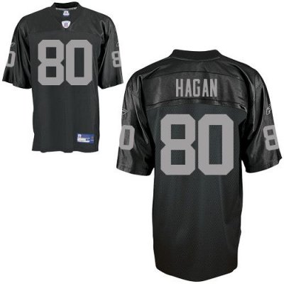Jerseys Factory Cheap Raiders #80 Derek Hagan Black Stitched NFL