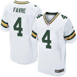 Jerseys Factory Cheap Nike Packers #4 Brett Favre White Men's St