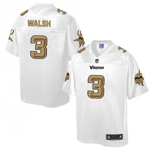 Jerseys Factory Cheap Nike Vikings #3 Blair Walsh White Men's NF