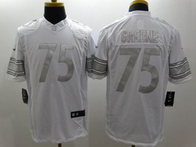 Jerseys Factory Cheap Nike Steelers #75 Joe Greene White Men's S