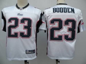Jerseys Factory Cheap Patriots #23 Leigh Bodden White Stitched N