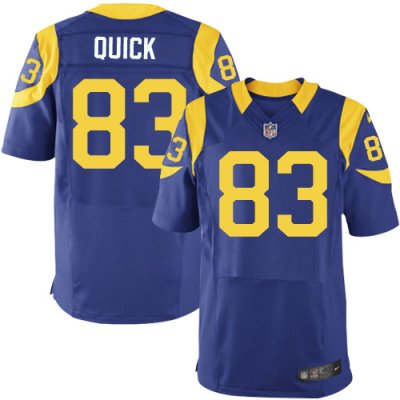 Jerseys Factory Cheap Nike Rams #83 Brian Quick Royal Blue Alter