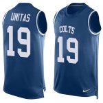 Jerseys Factory Cheap Nike Colts #19 Johnny Unitas Royal Blue Te