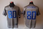 Jerseys Factory Cheap Nike Colts #80 Coby Fleener Grey Shadow Me