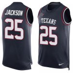 Jerseys Factory Cheap Nike Texans #25 Kareem Jackson Navy Blue T