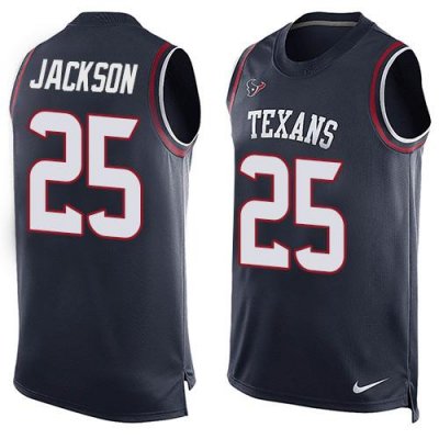 Jerseys Factory Cheap Nike Texans #25 Kareem Jackson Navy Blue T