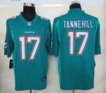 Jerseys Factory Cheap Nike Dolphins #17 Ryan Tannehill Aqua Gree
