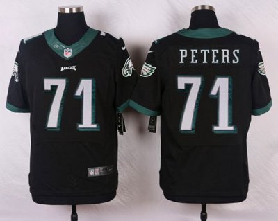 Jerseys Factory Cheap Nike Eagles #71 Jason Peters Black Alterna