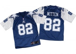 Jerseys Factory Cheap Nike Cowboys #82 Jason Witten Navy Blue/Wh