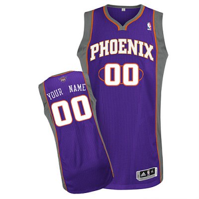 Jerseys Factory Cheap Suns Personalized Authentic Purple NBA Jer