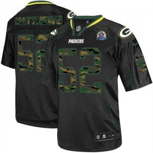 Jerseys Factory Cheap Nike Packers #52 Clay Matthews Black With
