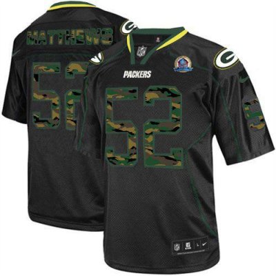 Jerseys Factory Cheap Nike Packers #52 Clay Matthews Black With