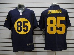 Jerseys Factory Cheap Nike Packers #85 Greg Jennings Navy Blue A