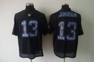 Jerseys Factory Cheap Sideline Black United Bills #13 Steve John