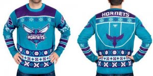 Jerseys Factory Cheap Charlotte Hornets Men's NBA Ugly Sweater