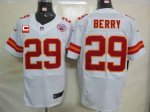 Jerseys Factory Cheap Nike Chiefs #29 Eric Berry White With C Pa
