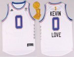 Jerseys Factory Cheap Cavaliers #0 Kevin Love White 2015 All Sta