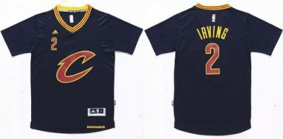 Jerseys Factory Cheap Cavaliers #2 Kyrie Irving Navy Blue 2015-2