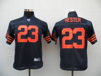 Jerseys Factory Cheap Bears #23 Devin Hester Blue/Orange 1940s T