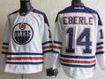 Jerseys Factory Cheap Oilers #14 Jordan Eberle White Embroidered