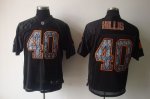 Jerseys Factory Cheap Sideline Black United Browns #40 Peyton Hi