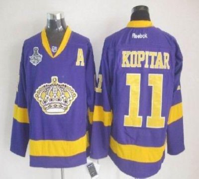 Jerseys Factory Cheap Kings #11 Anze Kopitar 2012 Stanley Cup Fi