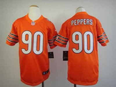 Jerseys Factory Cheap Nike Bears #90 Julius Peppers Orange Alter