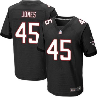 Jerseys Factory Cheap Nike Falcons #45 Deion Jones Black Alterna