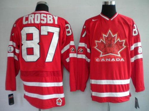 Jerseys Factory Cheap Team Canada 2010 Olympic #87 Sidney Crosby