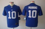 Jerseys Factory Cheap Nike Giants #10 Eli Manning Royal Blue Tea