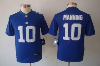 Jerseys Factory Cheap Nike Giants #10 Eli Manning Royal Blue Tea