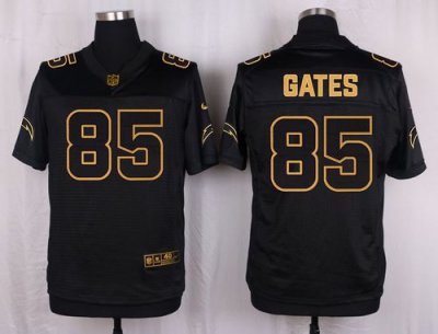 Jerseys Factory Cheap Nike Chargers #85 Antonio Gates Black Men'