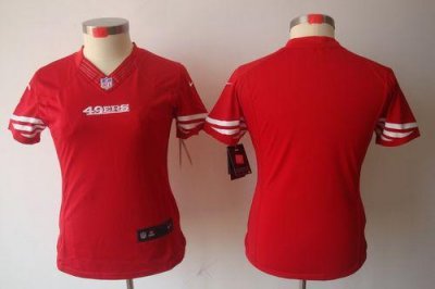 Jerseys Factory Cheap Nike 49ers Blank Red Team Color Women's Em