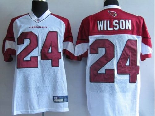 Jerseys Factory Cheap Cardinals 24# Adrian Wilson White Stitched