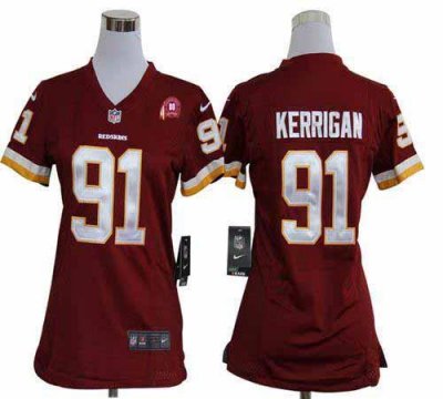 Jerseys Factory Cheap Nike Redskins #91 Ryan Kerrigan Burgundy R