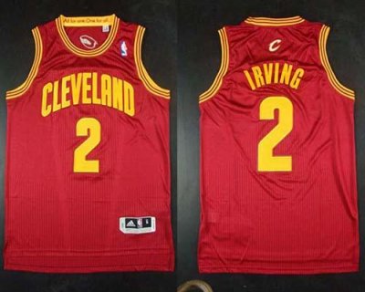 Jerseys Factory Cheap Cavaliers #2 Kyrie Irving Red Revolution 3