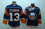 Jerseys Factory Cheap Islanders #13 Rob Schremp Embroidered Dark