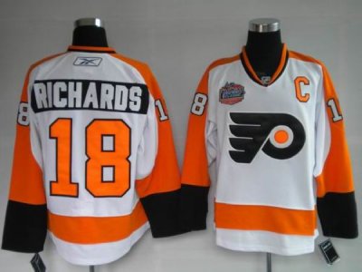 Jerseys Factory Cheap Flyers #18 Mike Richards Embroidered Winte
