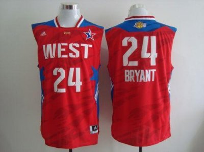 Jerseys Factory Cheap Lakers #24 Kobe Bryant Red 2013 All Star E