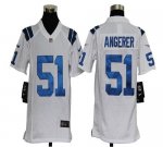 Jerseys Factory Cheap Nike Colts #51 Pat Angerer White Youth Emb