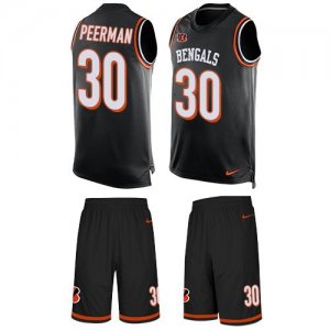 Jerseys Factory Cheap Nike Bengals #30 Cedric Peerman Black Team
