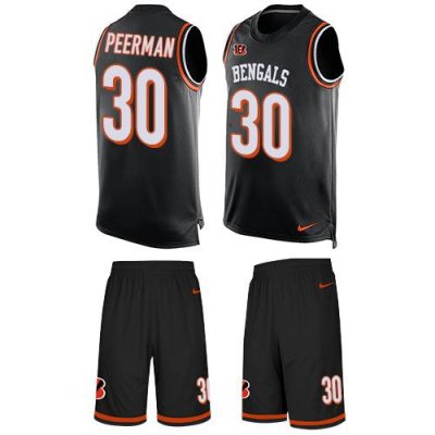 Jerseys Factory Cheap Nike Bengals #30 Cedric Peerman Black Team