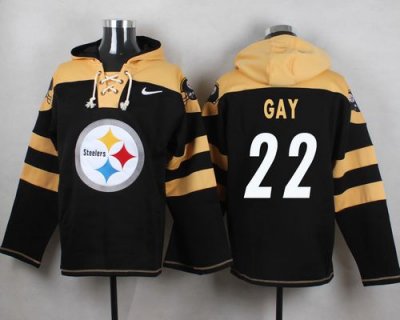 Jerseys Factory Cheap Nike Steelers #22 William Gay Black Player