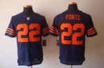 Jerseys Factory Cheap Nike Bears #22 Matt Forte Navy Blue 1940s