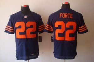 Jerseys Factory Cheap Nike Bears #22 Matt Forte Navy Blue 1940s