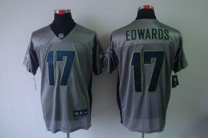 Jerseys Factory Cheap Nike Seahawks #17 Braylon Edwards Grey Sha
