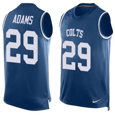 Jerseys Factory Cheap Nike Colts #29 Mike Adams Royal Blue Team