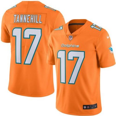 Jerseys Factory Cheap Nike Dolphins #17 Ryan Tannehill Orange Me